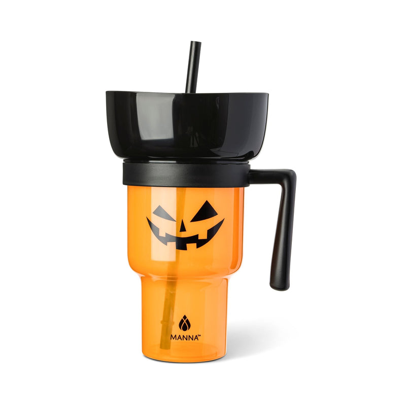 Manna BPA-Free Jack-O-Lantern Cup with Carry Handle V4