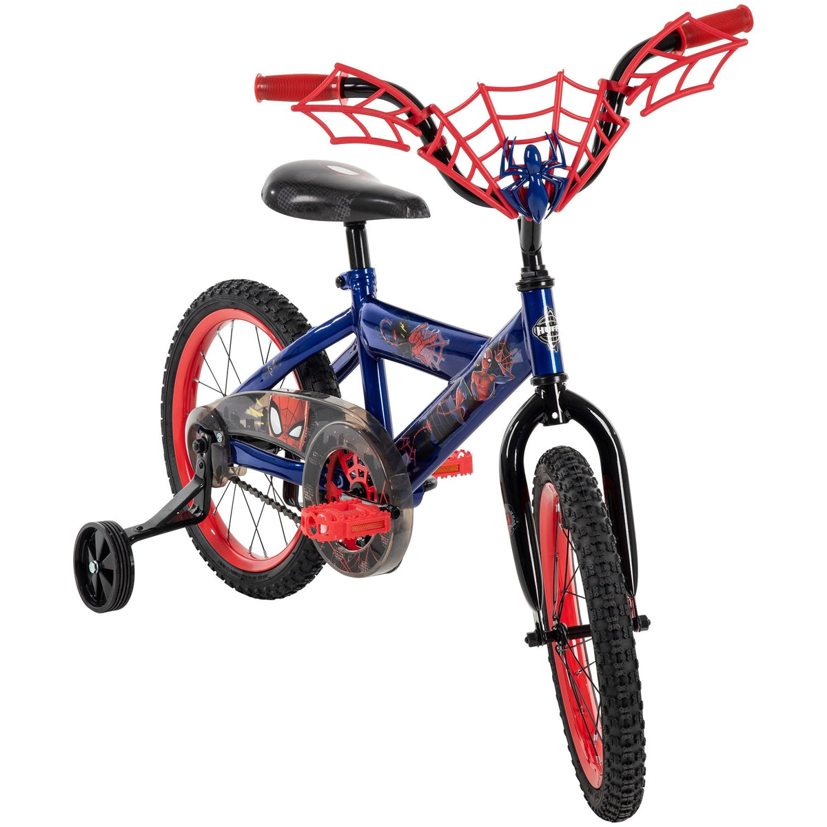 Marvel Spider-Man Kids' Bike, 16-in Wheel, Red/Blue