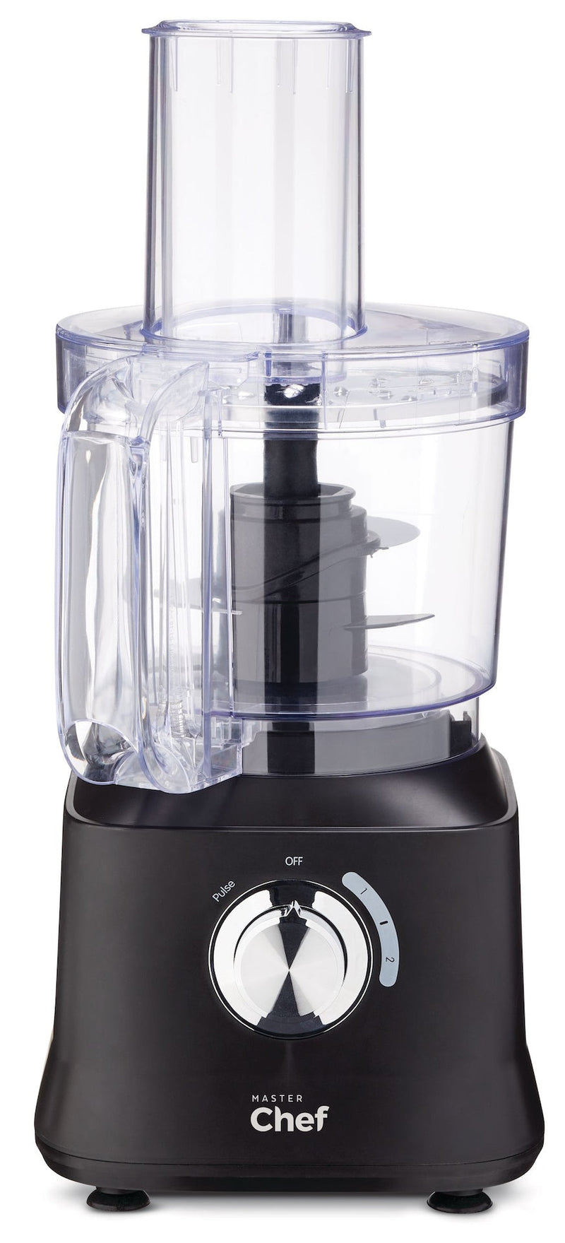 MASTER Chef 2-Speed Electric Food Processor with Pulse Function, Black D5