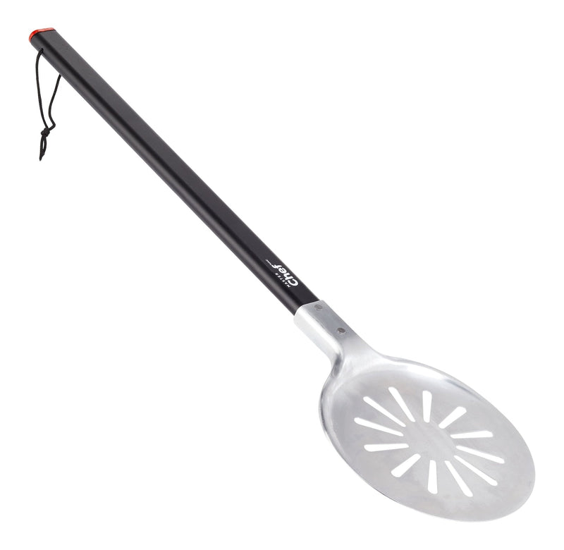 MASTER Chef Aluminum Pizza Turning Peel with Ergonomic Grip, Black Y5