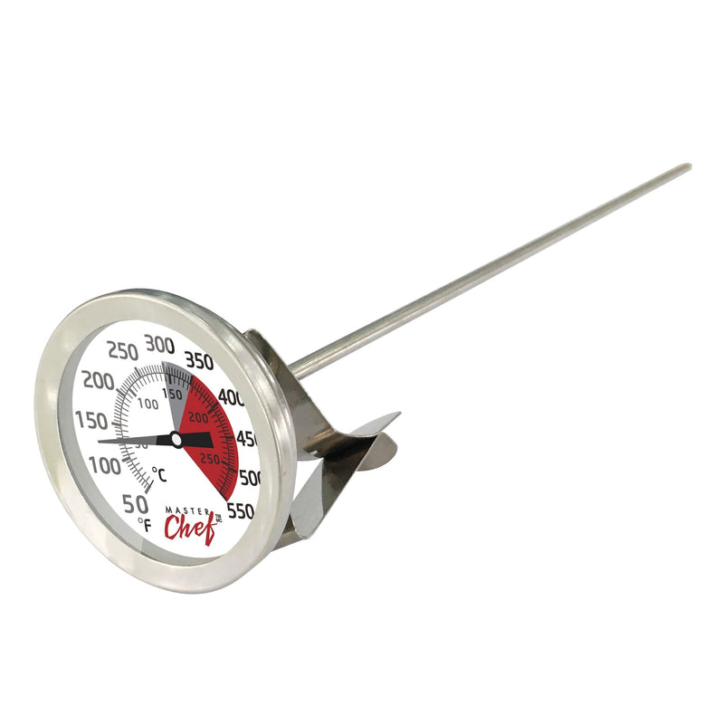 MASTER Chef Deep Fry Food Thermometer for Outdoor Fryers/Cookers/Woks, 12-in A7