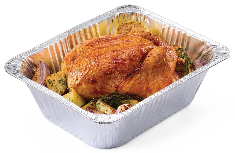 Master Chef Disposable Ultra Half Extra Deep Steam Pan I8