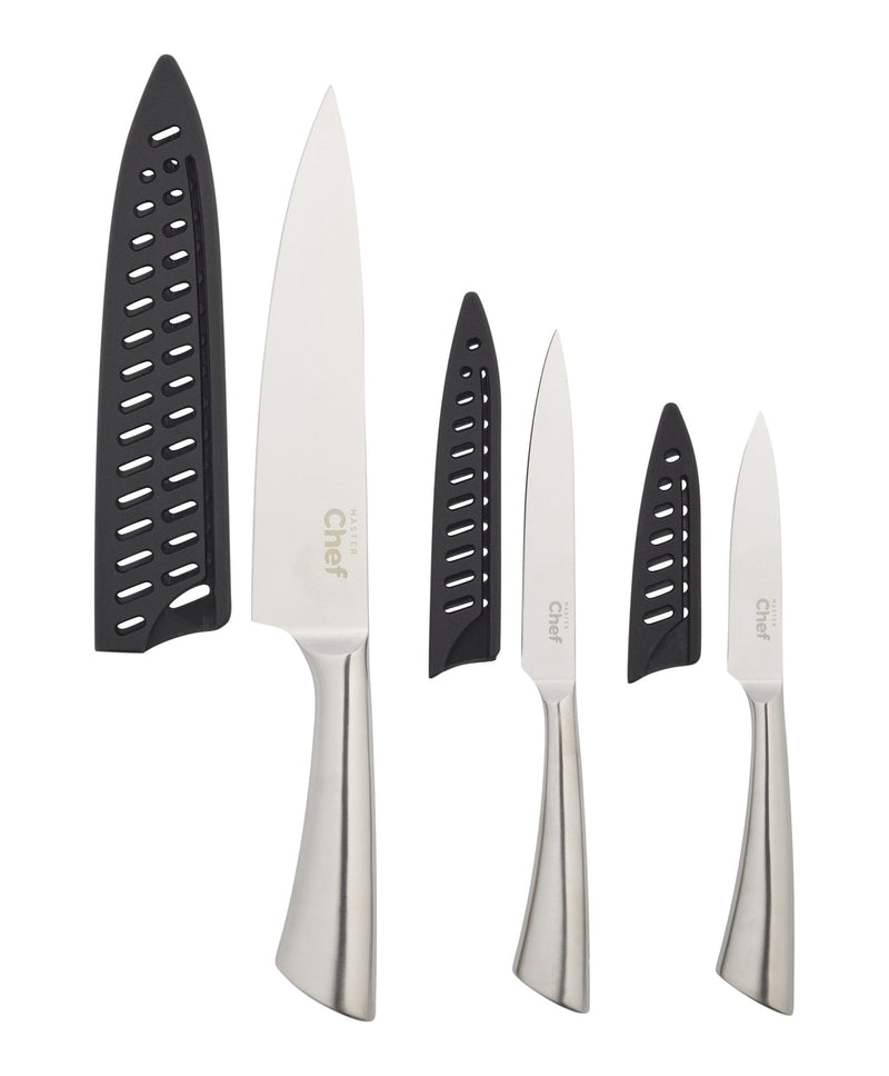 Master Chef Knife Set with Hollow Stainless Steel Handle, 3-pc Z2