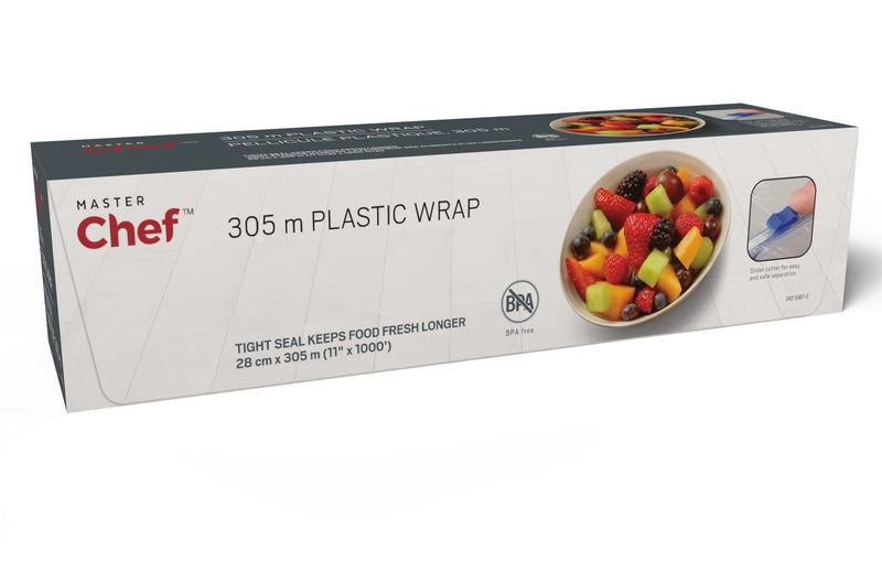 Master Chef Plastic Food Wrap with Slide Cutter T8