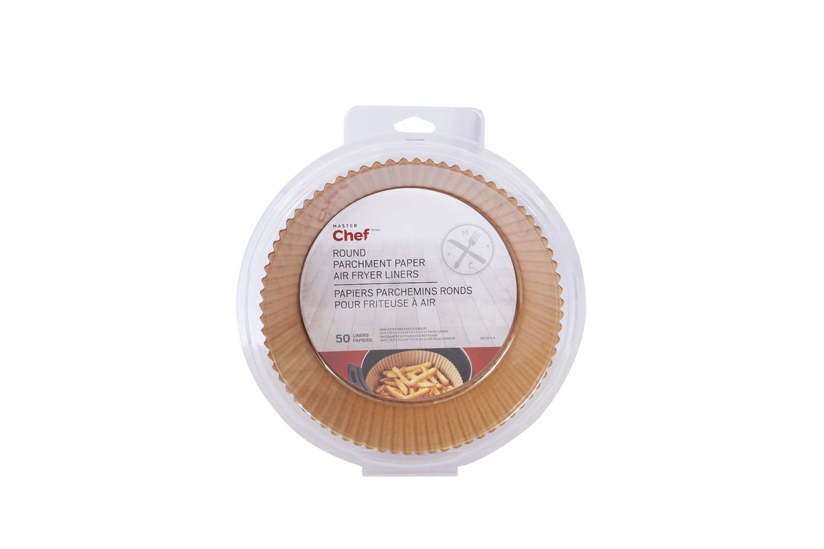 Master Chef Round Air Fryer Liner, 16.5-cm, 50-pk