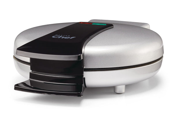 MASTER Chef Round, Non-Stick Waffle Maker, Silver N9