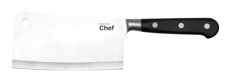 MASTER Chef Stainless Steel Cleaver, Includes Protective Cover, 6-in S3