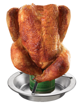 MASTER Chef Stainless Steel Folding Beer Can Chicken Holder/Chicken Roasting Rack Stand