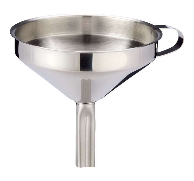 Master Chef Stainless Steel Funnel with Removable Strainer M6