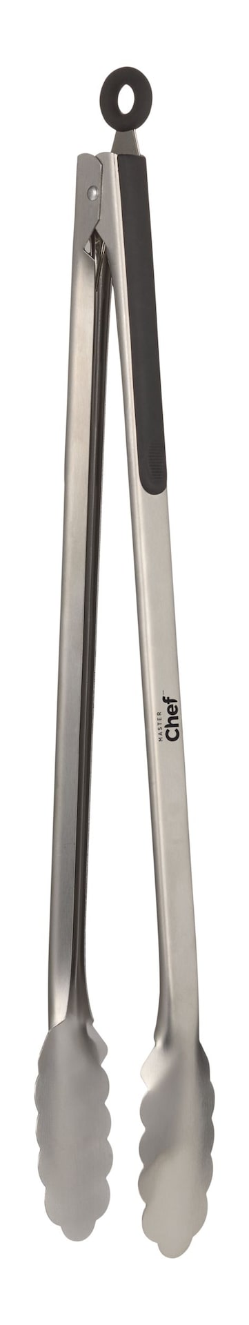 Master Chef Steel Locking Tongs with Soft Grips, 16-in A8