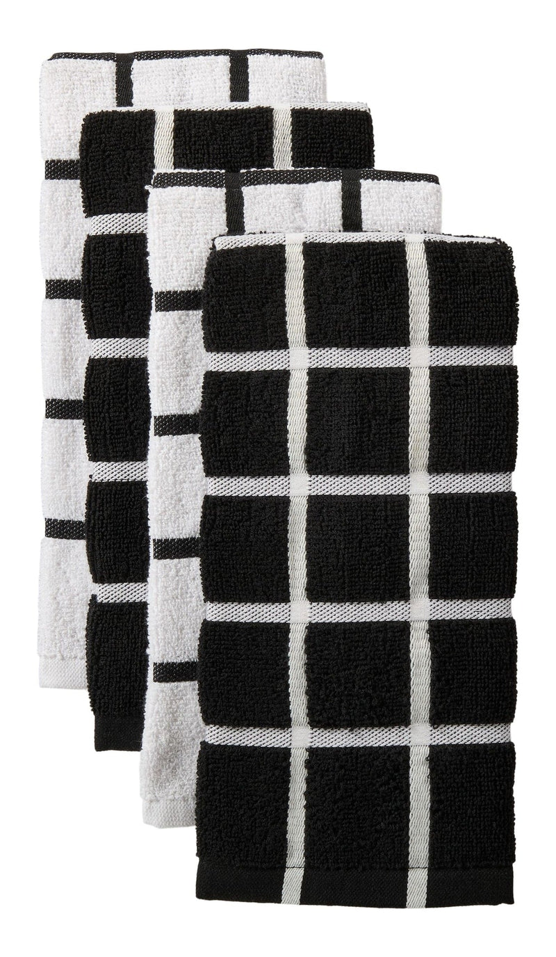 Master Chef Terry Kitchen Towels, Reusable, Various Colours, 16-in x 26-in, 4-pk U3