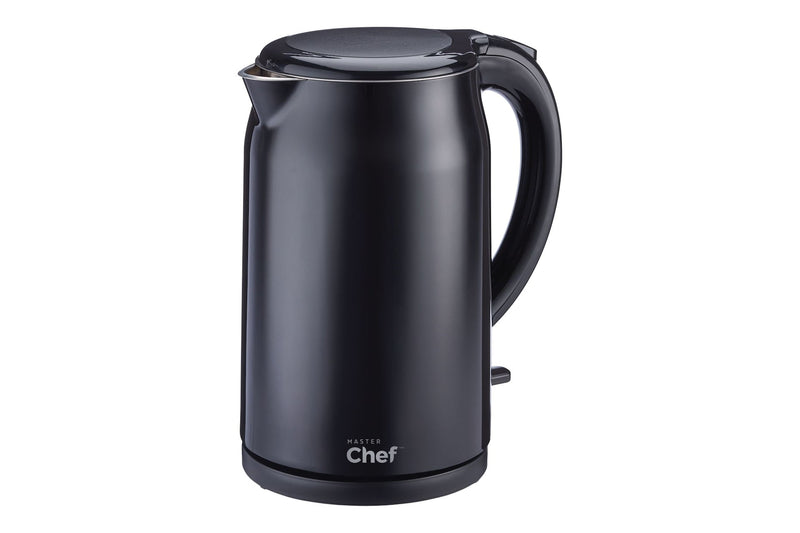 MasterChef Double Wall Kettle with Push Button Lid, 1.7-L I7