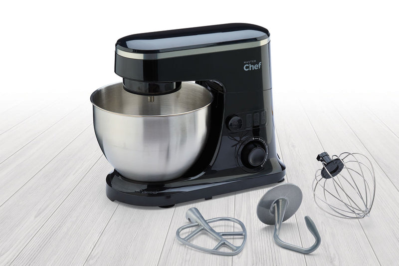 MasterChef Multi-Function Stand Mixer, 6-Speed, Black P9