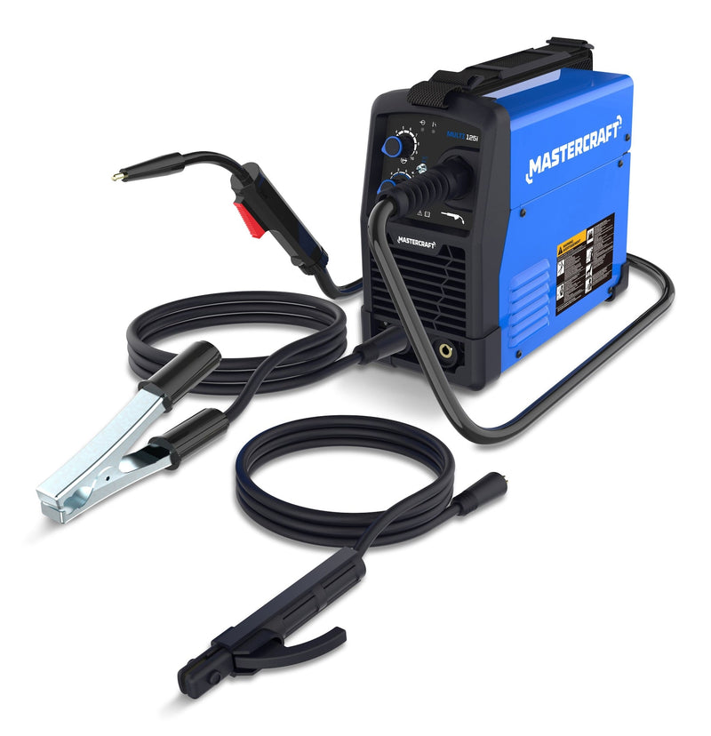 Mastercraft 125A Flux Core/Stick/TIG Welder for 2-lb Wire Spool W1
