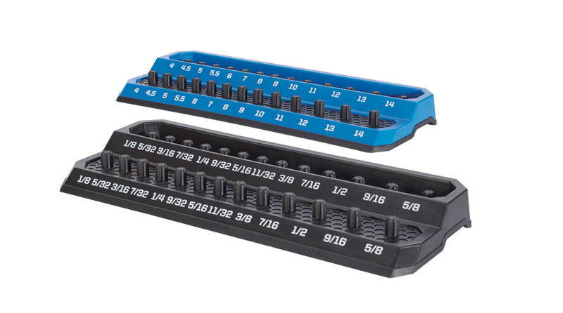 Mastercraft 1/4-in Drive Socket Tray Organizer/Holder, 2-pk H6