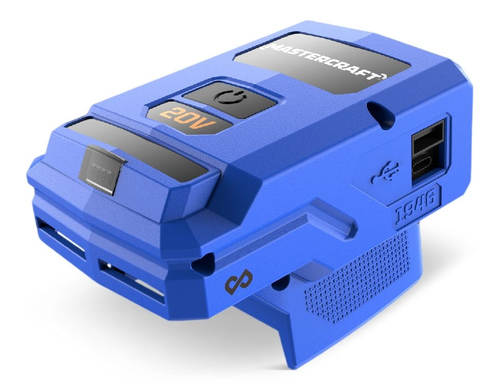 Mastercraft 20V Cordless Power Inverter, Tool Only, PWR POD Compatible