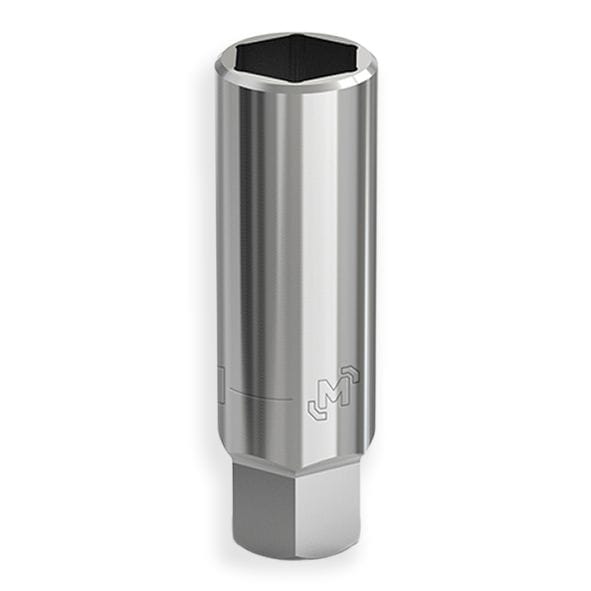 Mastercraft 3/8-in Drive Spark Plug Socket, CRV, Nickel-Chrome Plating, 9/16-in U3