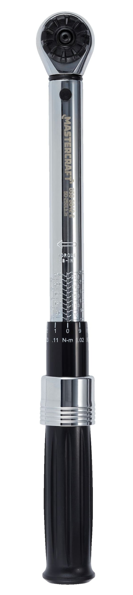 Mastercraft 3/8-in Drive Torque Wrench, 50-250 in-lbs G2
