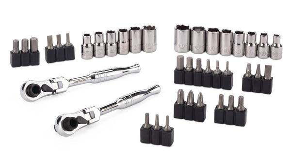 Mastercraft 39 Piece 1/4" Micro Ratchet/Driver Set C6