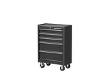 Mastercraft 5-Drawer Tool Storage Cabinet, Black, 24-in