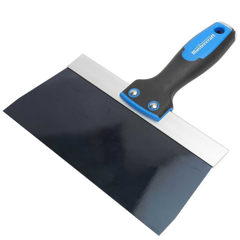 Mastercraft Drywall Patching & Taping Knife with Solvent-Resistant Blue Steel Blade, 8-in I9
