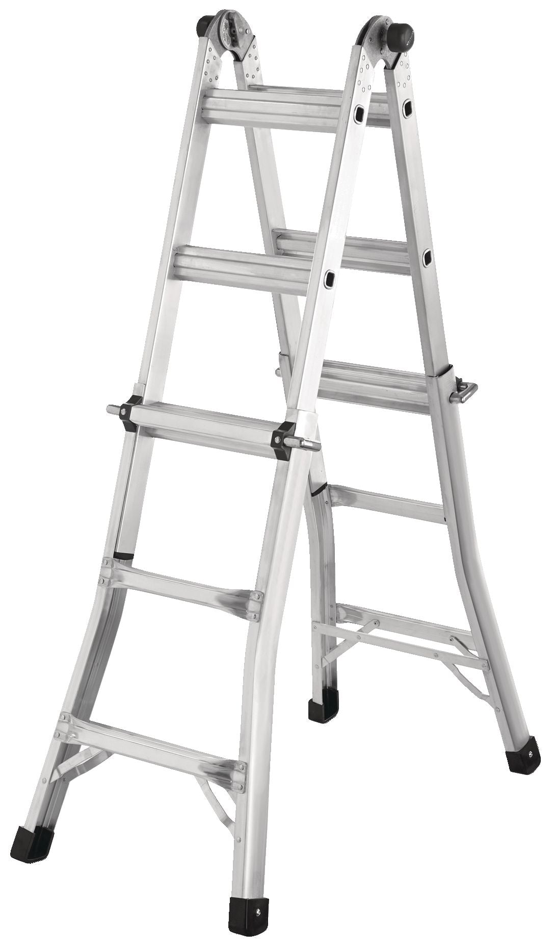 Mastercraft Grade 1A Aluminum Multi-Task Ladder, 13-ft, 300-lb