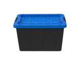 Mastercraft Heavy-Duty Easy Grip Latching Tote, 45.5-L