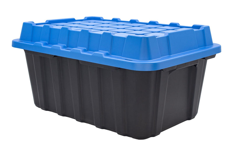 Mastercraft Heavy-Duty Polypropylene Tote with Domed Lid, 88-L W1
