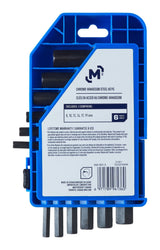 Mastercraft Jumbo Hex Key Set/Allen Wrench Set, Metric, High Quality Cr-V Steel, 6-pc