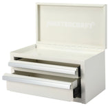 Mastercraft Mini Toolbox with 2 Drawers, New White