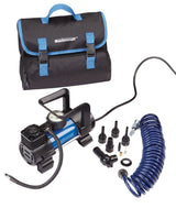 Mastercraft Portable 120V Inflator with Built-in Analog Pressure Gauge
