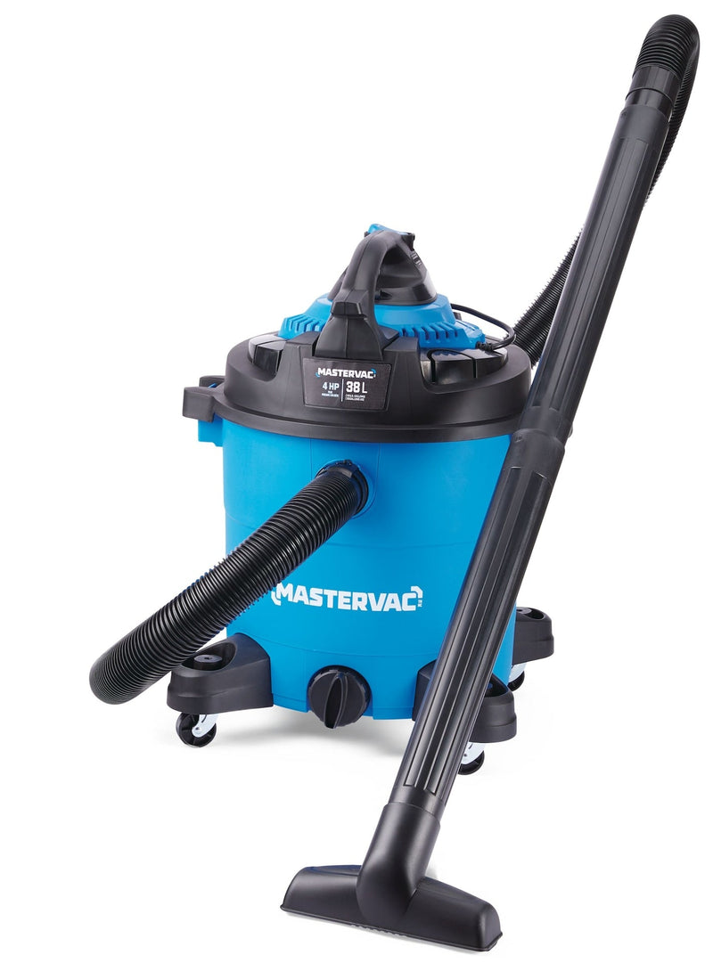 Mastervac VBVA1010PF 4.0 Peak HP Wet/Dry Shop Vacuum with Detachable Blower, 37-L H7