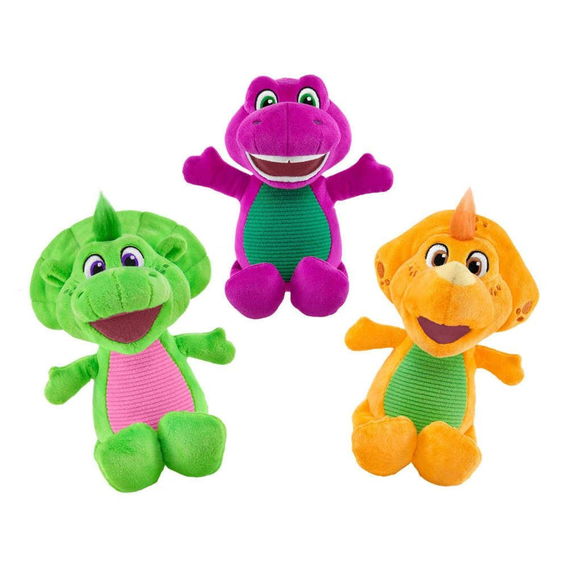 Mattel Barnie Basic Plush Toy, 8-in, Assorted Colours M9