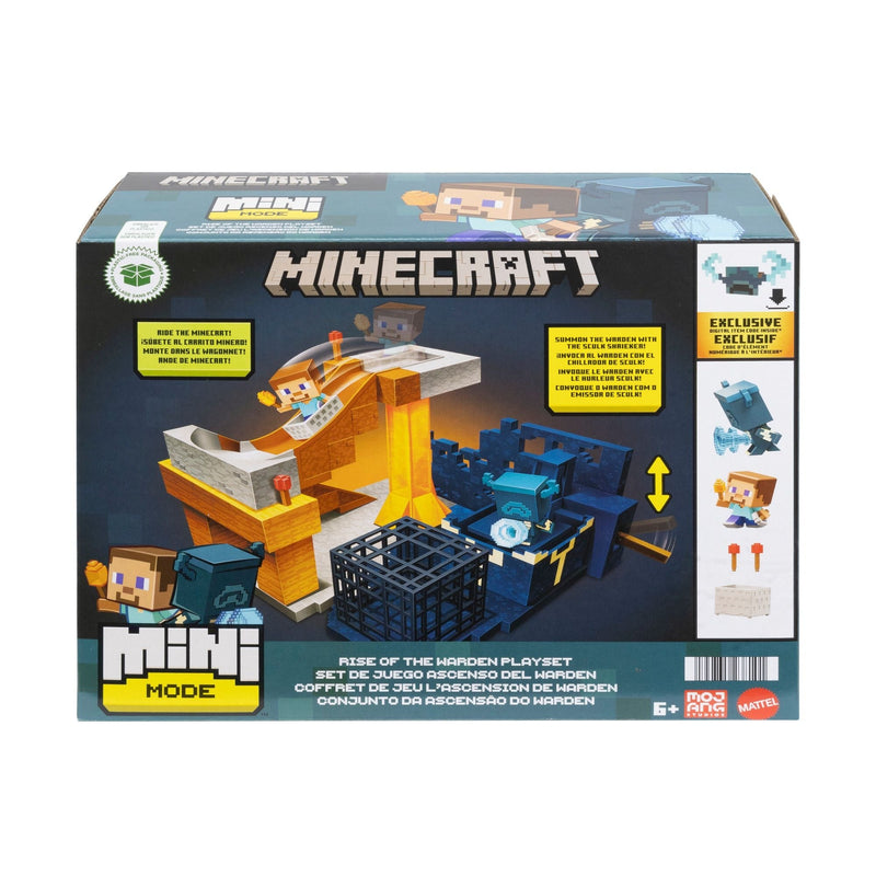 Mattel Minecraft Mini Mode Rise Of The Warden Playset N7