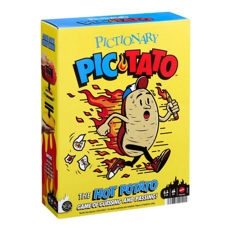Mattel Pictionary Pic-Tato Musical Hot Potato Game for Ages 8+ C2