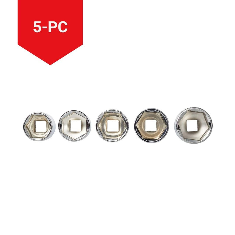MAXIMUM 1/2-in Drive XL Socket Set, SAE, 5-pc C6