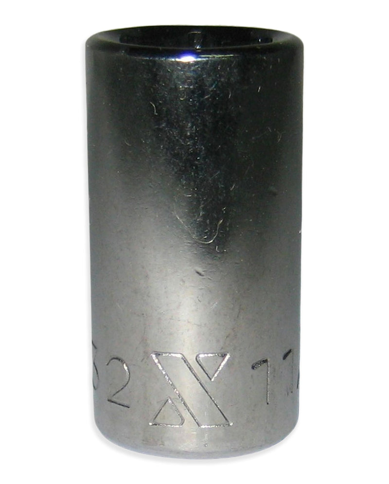 MAXIMUM 21mm 1/2-in Drive Regular Socket 6-Point, CRV, Chrome Plating Y1
