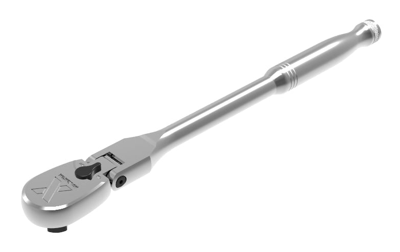 MAXIMUM 3/8-in Drive 90-Tooth Flex Ratchet, CRV, Chrome Plating, 11-in H9