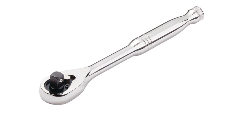 MAXIMUM 3/8-in Drive 90-Tooth Ratchet, CRV, Nickel-Chrome Plating, 8-in W7