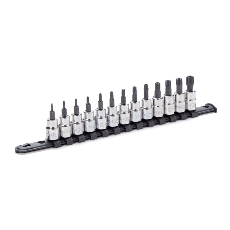 MAXIMUM 3/8-in Drive Tamper Proof Torx Bit Socket Set, Heat-Treated, 13-pc H5