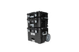 MAXIMUM Brix Modular Portable Toolbox/Tool Storage System with Wheels, IP65, 23-in x 19-in x 33-in, 3-pc