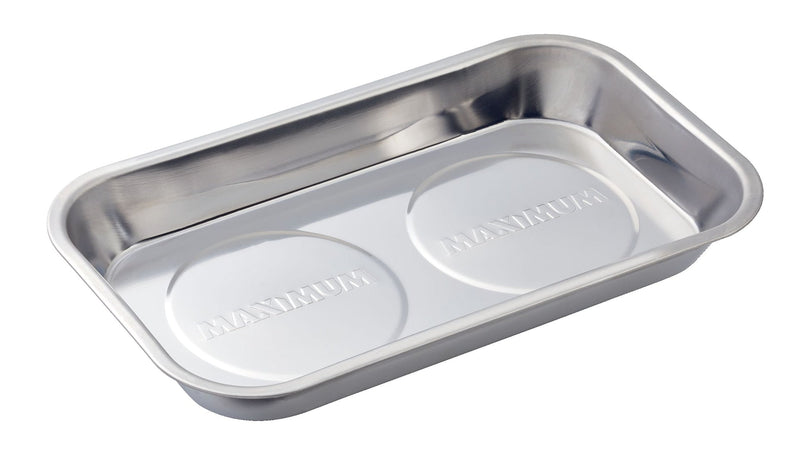 MAXIMUM Magnetic Tool Rectangle Tray/Holder, Stainless Steel K6