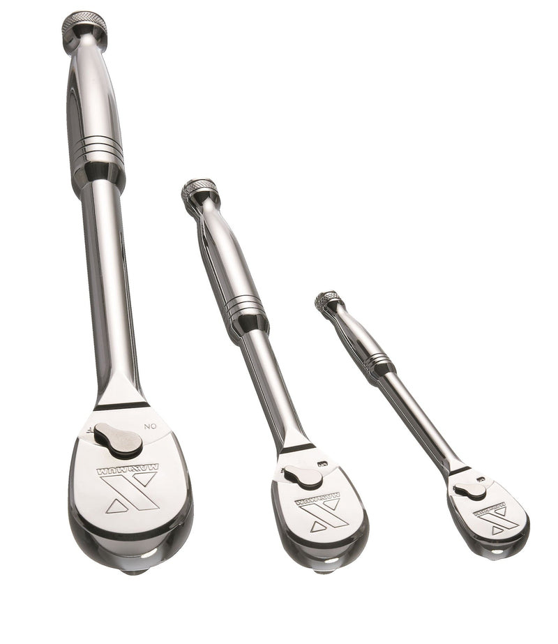 MAXIMUM Ratchet Set, 90-Tooth, 3-pc L0