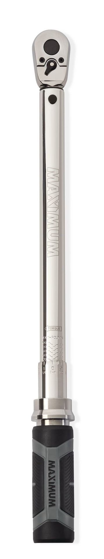 MAXIMUM Torque Wrench, 3/8-in Drive, 20-100 ft-lb H5