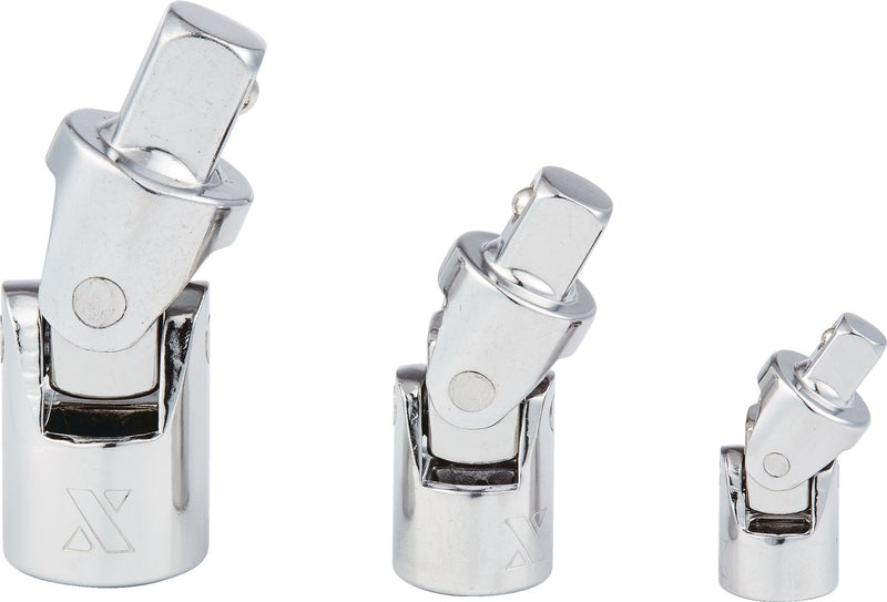 MAXIMUM U-Joint Socket Set, 3-pc, CRV K0