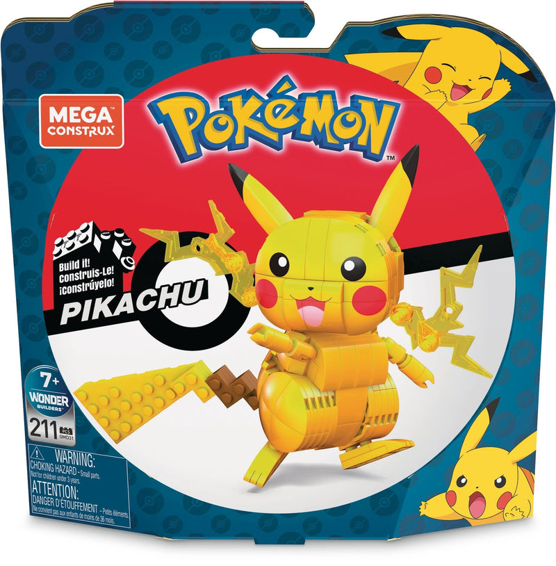 Mega Pokémon Build & Show Pikachu Toy Building Set, 205-pc A1