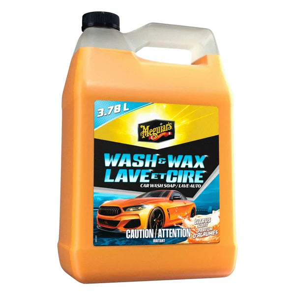 Meguiar's Wash and Wax Citrus Scent 3.78L P5
