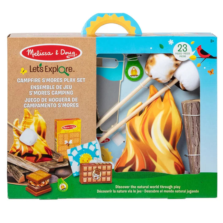 Melissa & Doug Let's Explore Campfire S'mores Play Set K4