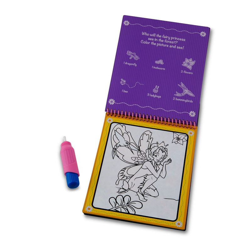 Melissa & Doug On the Go Water Wow! Reusable Water-Reveal Activity Pad - Fairy Tale K5