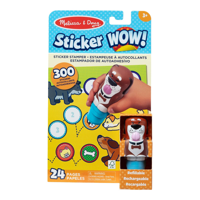 Melissa & Doug Sticker WOW! 24-Page Activity Pad, Ages 3+ Y2